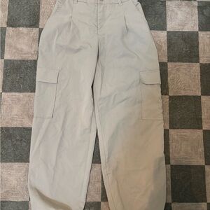 Women Cargo Pants - Gray
